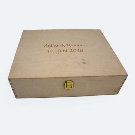 Geschenkverpackung für 3 Flaschen (Klappdeckel)