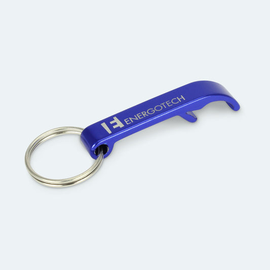 Schmaler Schlüsselanhänger mit Flaschenöffner