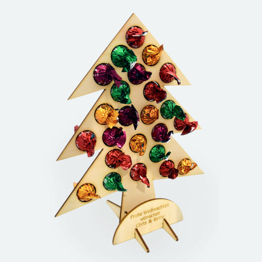 Schokoladen Weihnachtsbaum