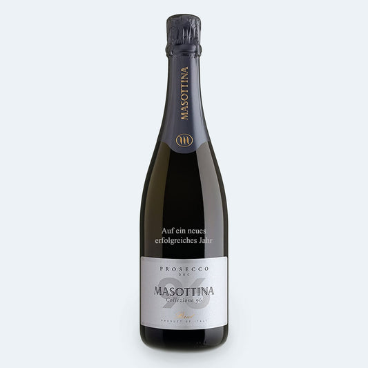 Prosecco mit persönlicher Gravur